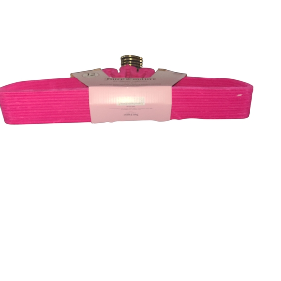 Juicy Couture Hot Pink Velvet Hangers - Picture 4 of 5